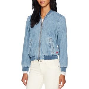 Lucky Brand denim bomber jacket